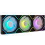 Nox Hummer PRO LINK Kit de 3 Ventiladores ARGB 120 mm Negro